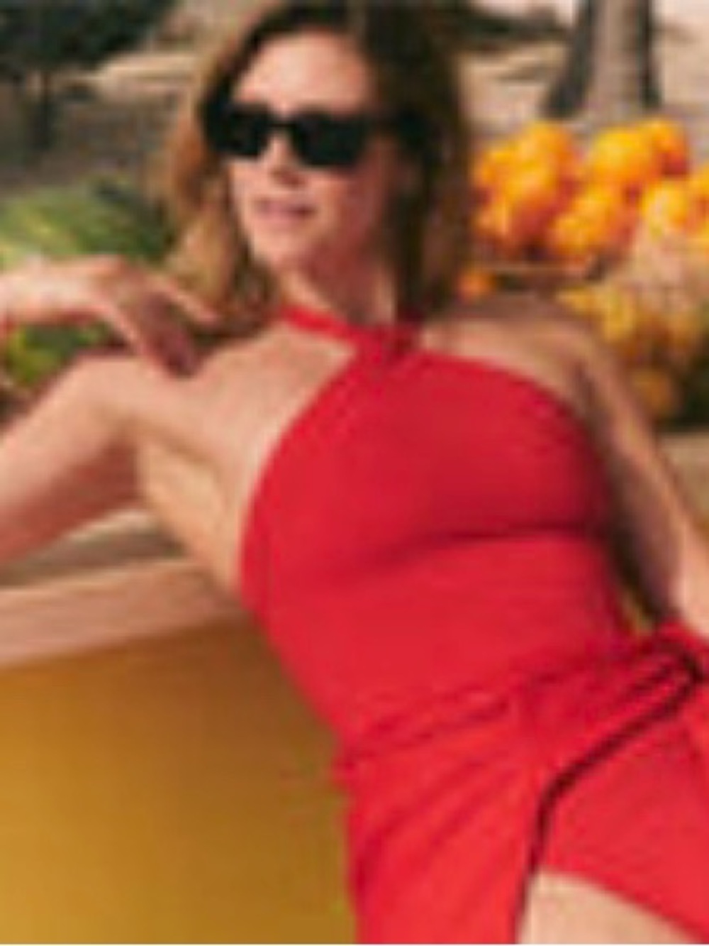 High Neck One Piece Spanx Swimsuit
